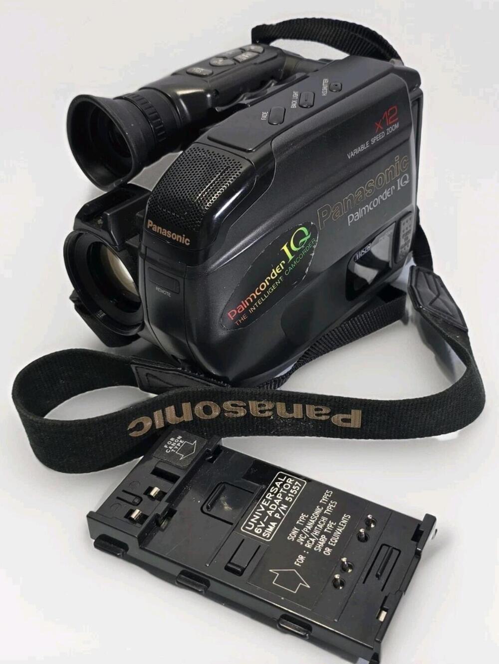 Panasonic PV-IQ304D VHS-C Camcorder 1994 Untested As-Is Parts Repair Japan Made